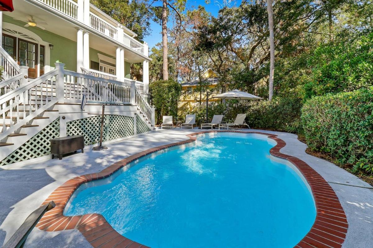 6 Bd 4 And One Half Bath Family Friendly Beach Home With Heated Pool Just A Block To The Beach Hilton Head Island Eksteriør bilde